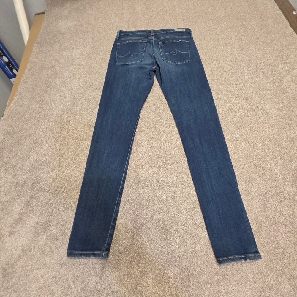 indie AG Adriano Goldschmied Farrah High Rise Skinny Jeans 30 Dark Wash indigo